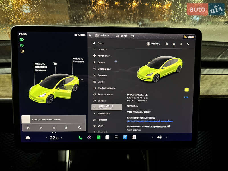 Седан Tesla Model 3 2019 в Киеве