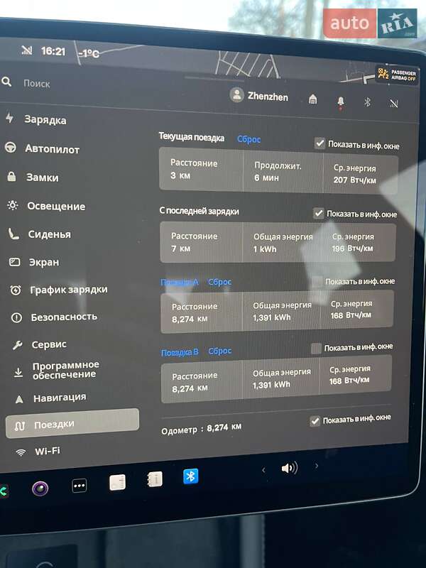 Седан Tesla Model 3 2024 в Ізмаїлі