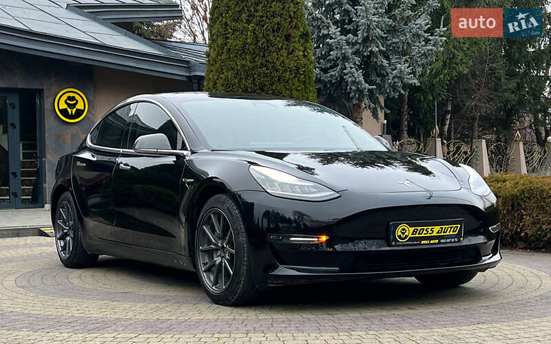 2019 Tesla Model 3, VIN 5YJ3E1EB0LF599891:plate — фото 1 (autoria)