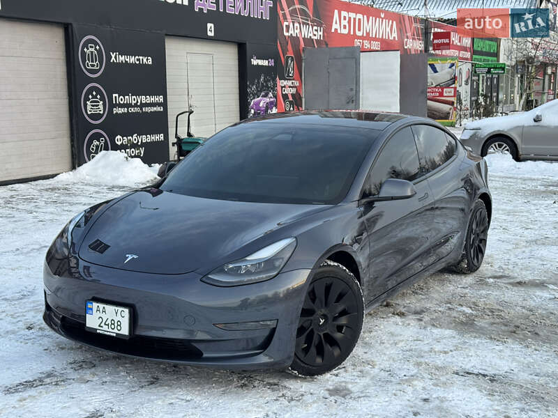 2021 Tesla Model 3, VIN 5YJ3E1EB5MF075900:plate — фото 1 (autoria)