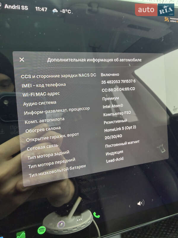 Седан Tesla Model 3 2019 в Хмельницькому