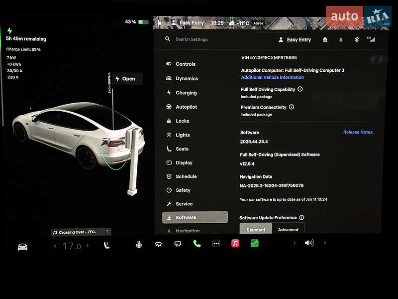 Седан Tesla Model 3 2021 в Киеве