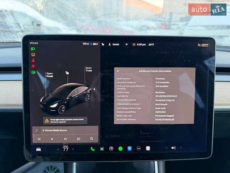 Седан Tesla Model 3 2018 в Луцьку фото 11 Седан Tesla Model 3 2018 в Луцьку