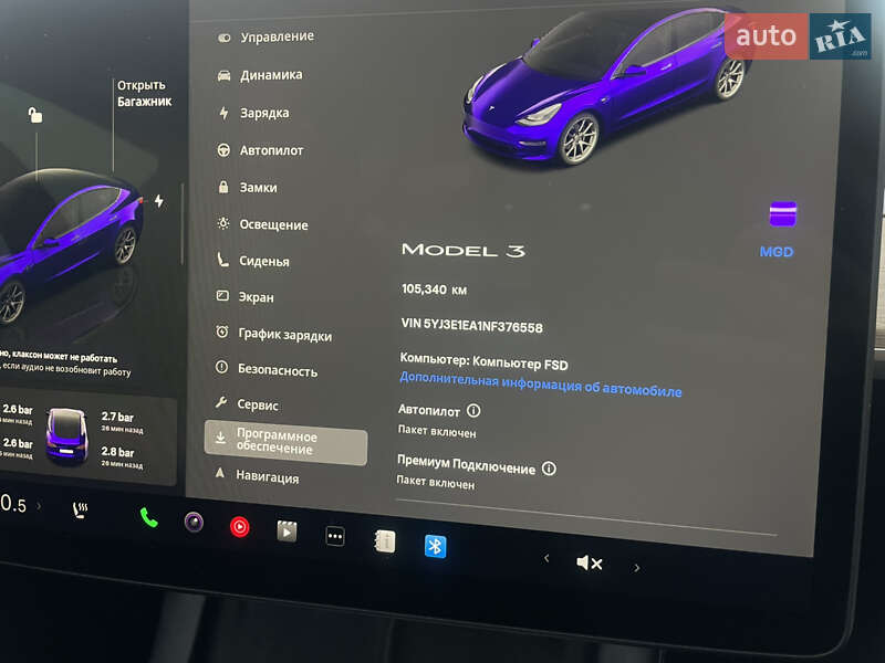 Седан Tesla Model 3 2022 в Києві