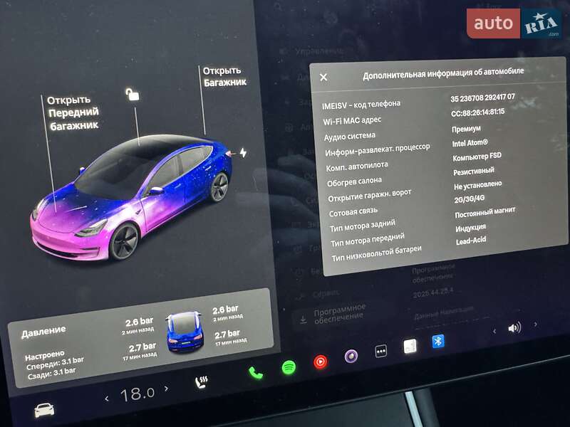 Седан Tesla Model 3 2019 в Киеве фото 27 Седан Tesla Model 3 2019 в Киеве