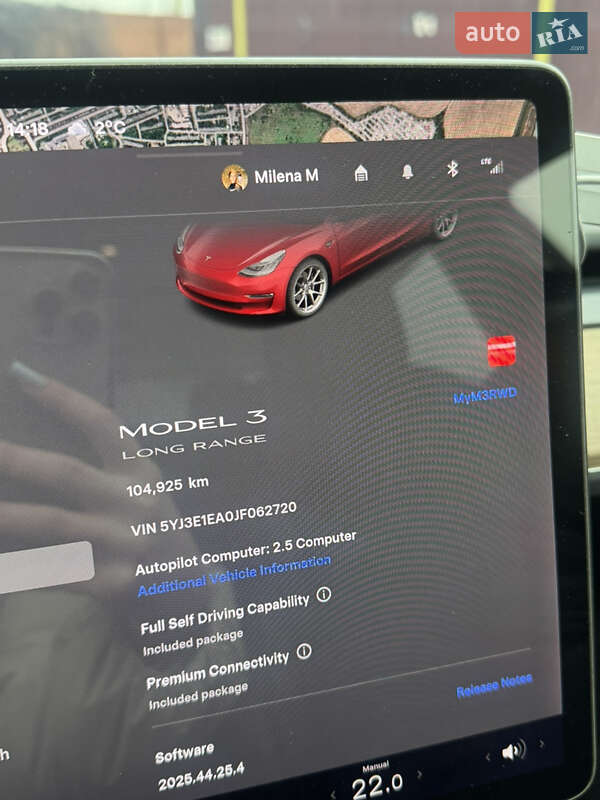 Седан Tesla Model 3 2018 в Одессе