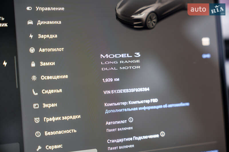 Седан Tesla Model 3 2025 в Києві фото 36 Седан Tesla Model 3 2025 в Києві