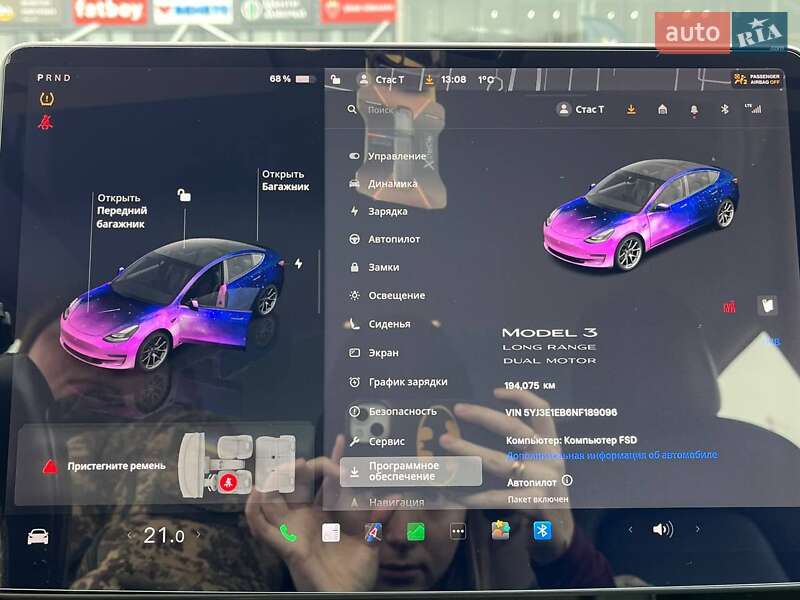 Седан Tesla Model 3 2022 в Львові фото 18 Седан Tesla Model 3 2022 в Львові
