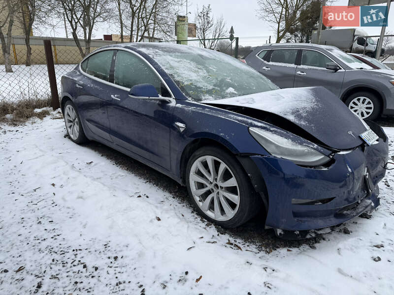 2019 Tesla Model-3, VIN 5YJ3E1EA1KF402295:plate — фото 1 (autoria)