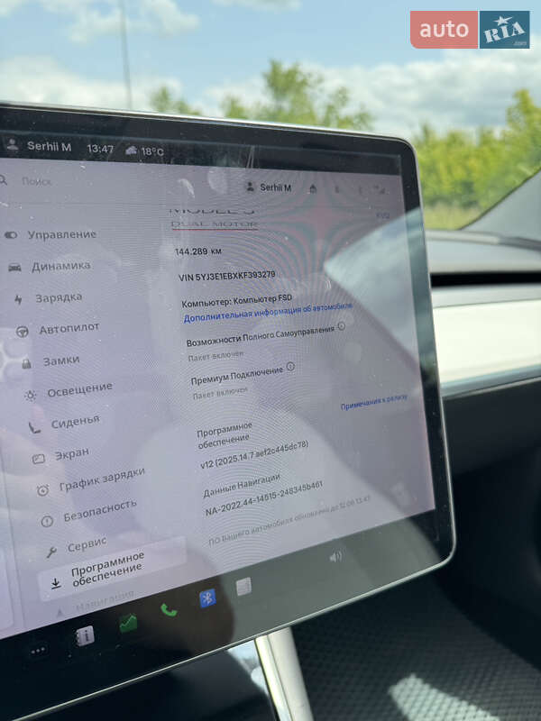 Седан Tesla Model 3 2019 в Хмельницком