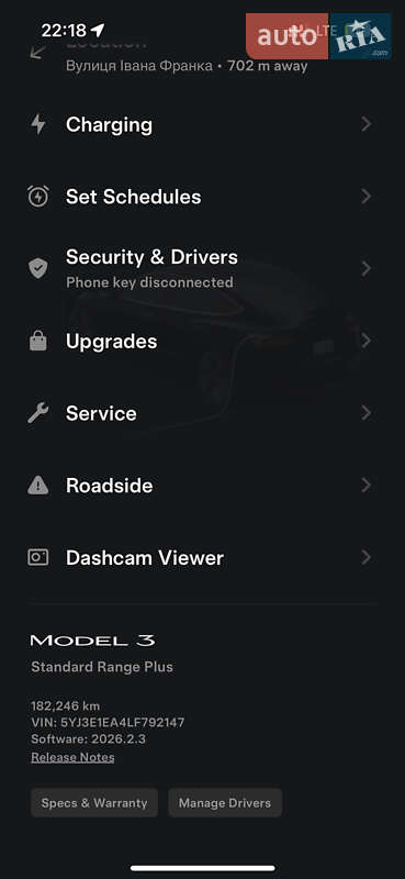 Седан Tesla Model 3 2020 в Львові