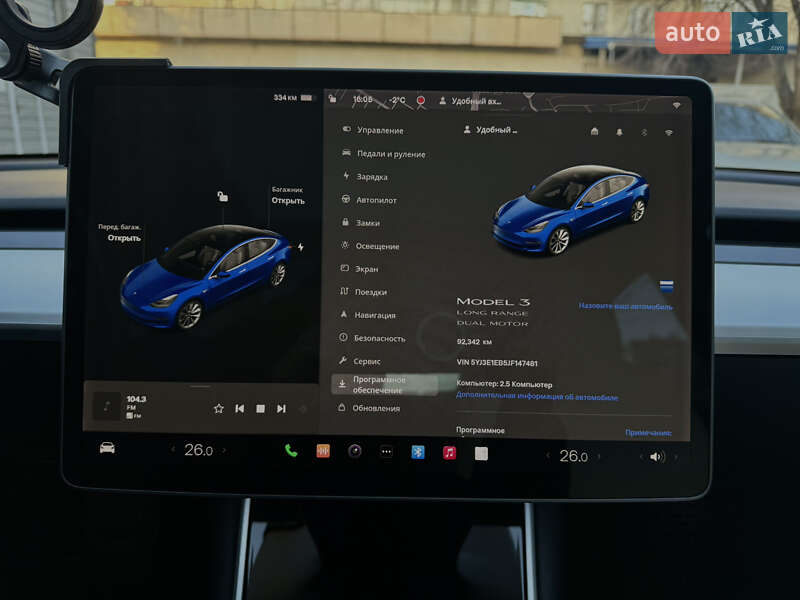 Седан Tesla Model 3 2018 в Одесі