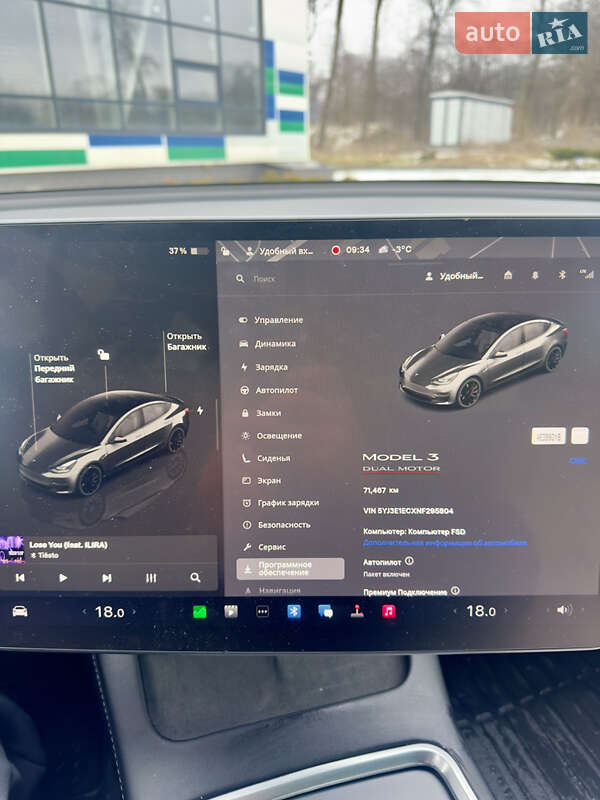 Седан Tesla Model 3 2022 в Дніпрі фото 11 Седан Tesla Model 3 2022 в Дніпрі