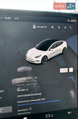 Седан Tesla Model 3 2019 в Виннице