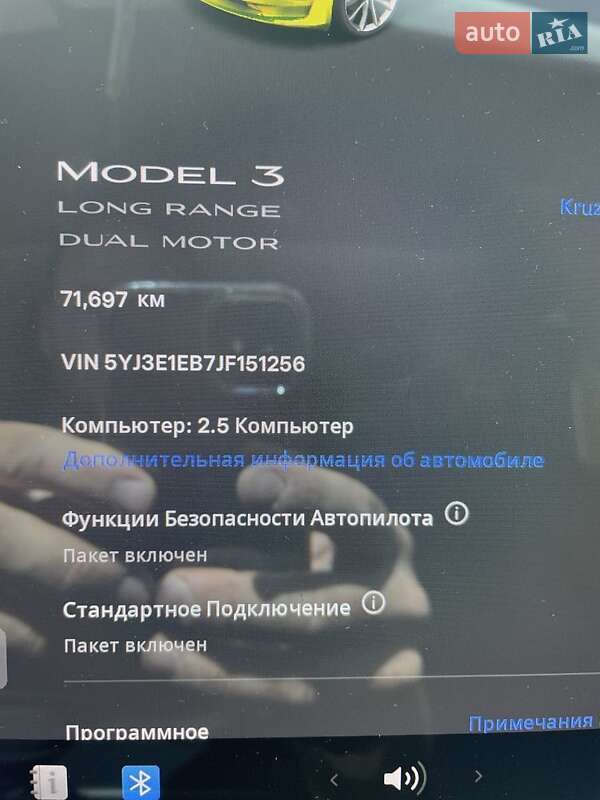 Седан Tesla Model 3 2018 в Одессе