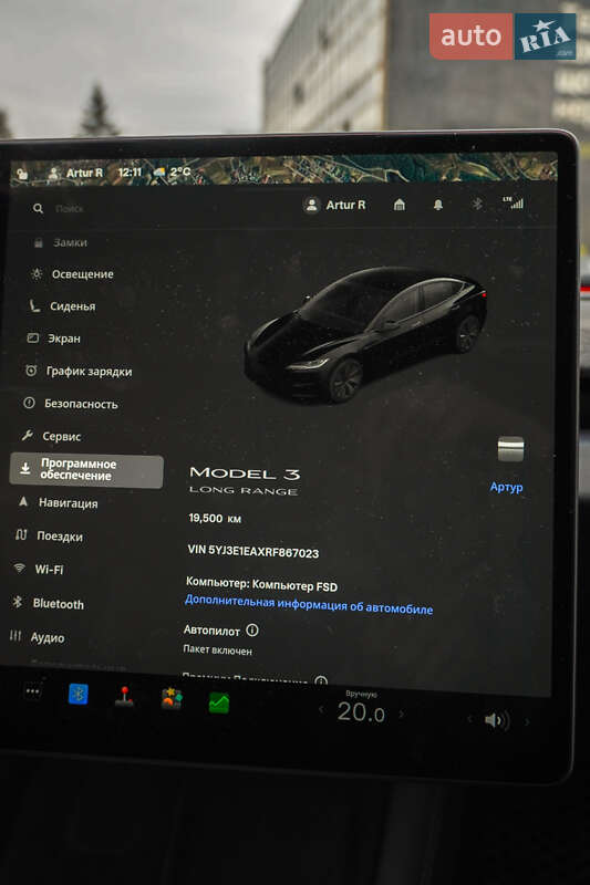 Седан Tesla Model 3 2024 в Івано-Франківську