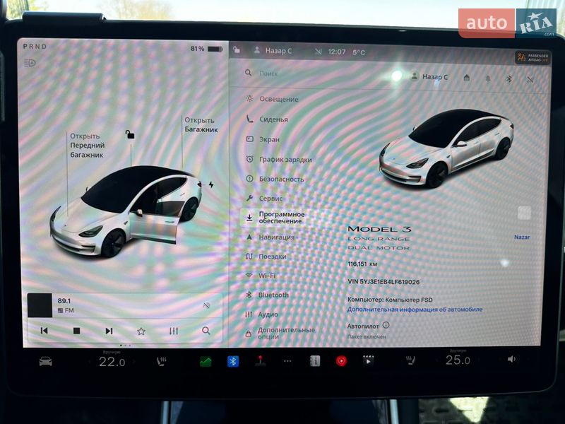 Седан Tesla Model 3 2019 в Львове
