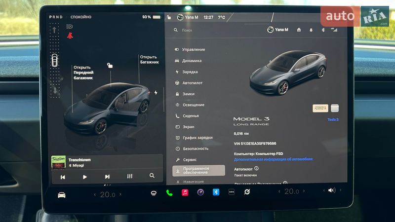 Седан Tesla Model 3 2025 в Тульчине