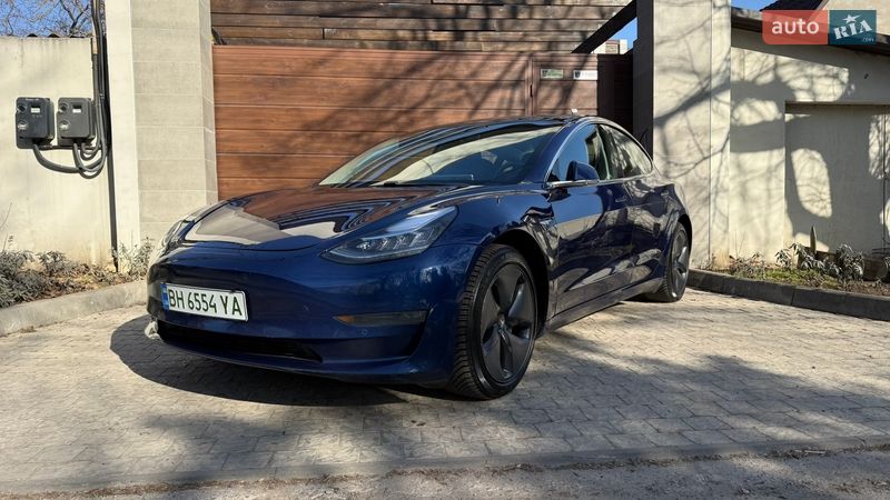 2019 Tesla Model 3, VIN 5YJ3E1EB8KF359504:plate — фото 1 (autoria)