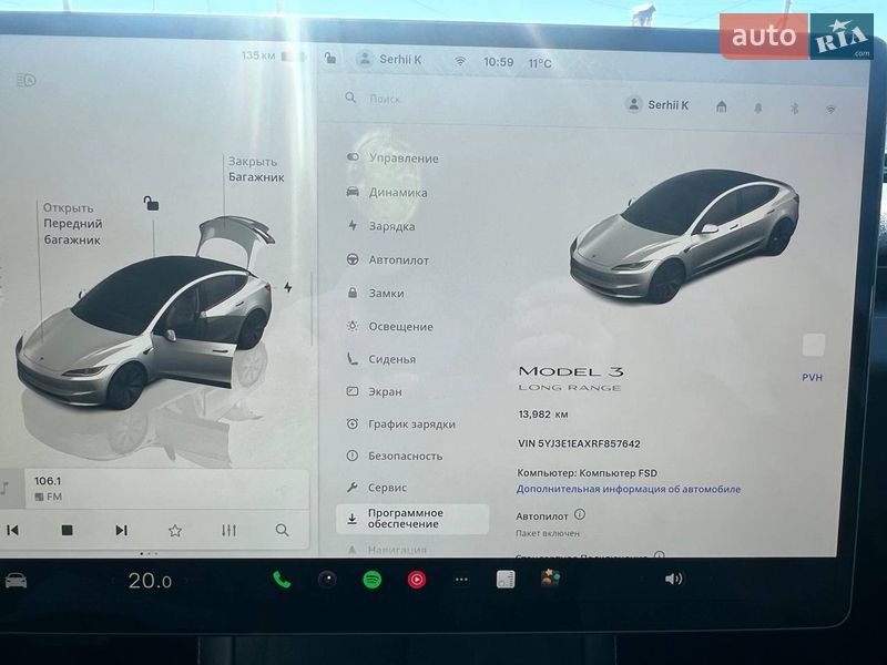 Седан Tesla Model 3 2024 в Черкассах