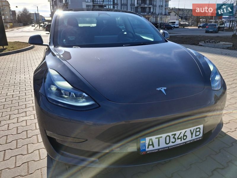 2022 Tesla Model-3, VIN LRW3E7EK9NC509685:plate — фото 1 (autoria)