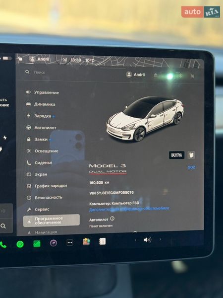 Седан Tesla Model 3 2021 в Києві