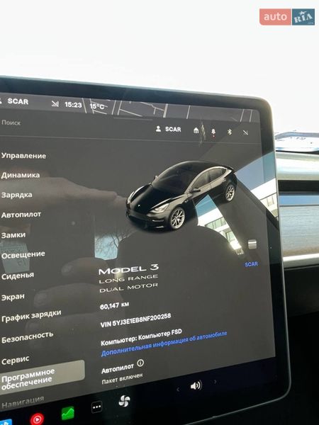 Седан Tesla Model 3 2022 в Киеве