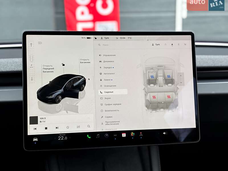 Седан Tesla Model 3 2024 в Киеве