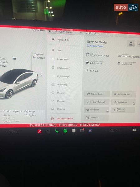 Седан Tesla Model 3 2018 в Харкові фото 10 Седан Tesla Model 3 2018 в Харкові