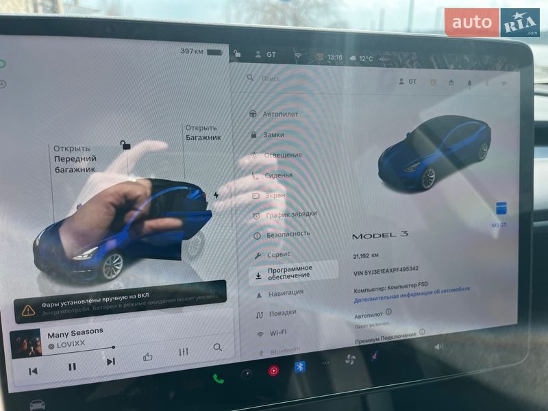 Седан Tesla Model 3 2023 в Тернополе