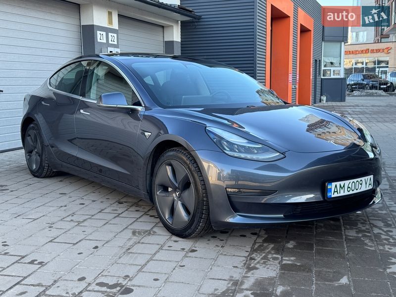 2019 Tesla Model-3, VIN 5YJ3E7EB6LF564520:plate — фото 1 (autoria)