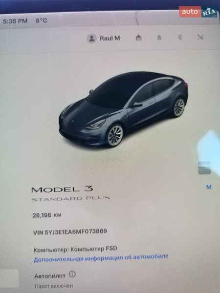 Седан Tesla Model 3 2021 в Києві фото 13 Седан Tesla Model 3 2021 в Києві