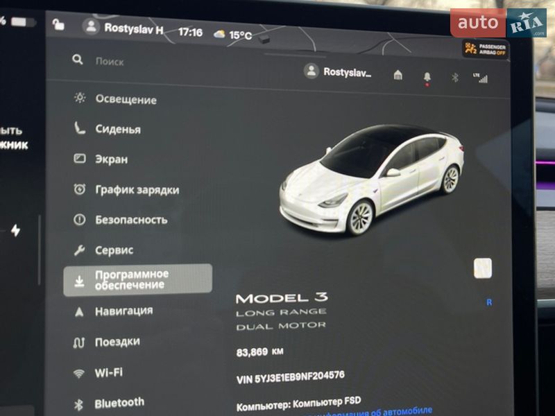 Седан Tesla Model 3 2022 в Запорожье фото 21 Седан Tesla Model 3 2022 в Запорожье