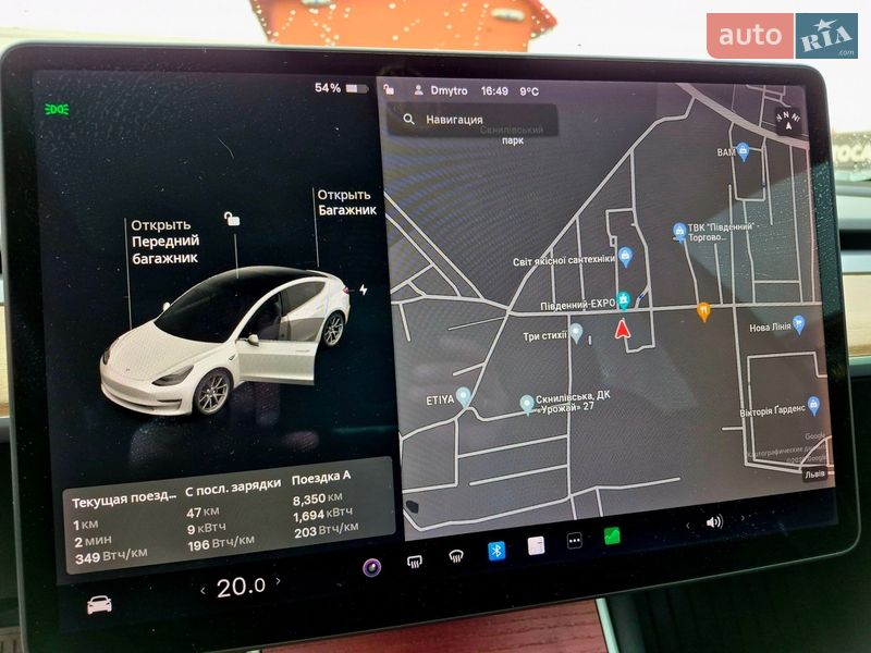 Седан Tesla Model 3 2019 в Львове