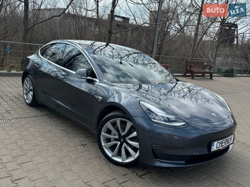 2020 Tesla Model 3, VIN 5YJ3E1EB9LF646545:plate — фото 1 (autoria)