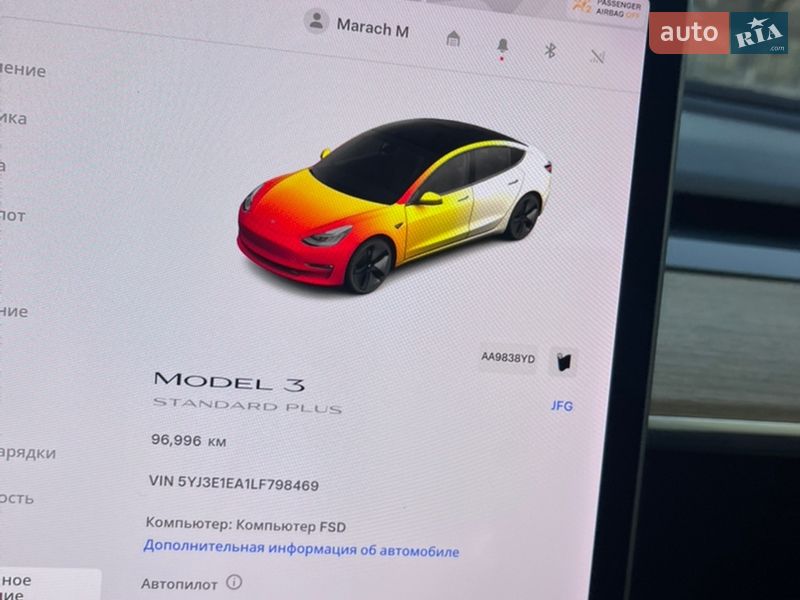 Седан Tesla Model 3 2020 в Радомишлі