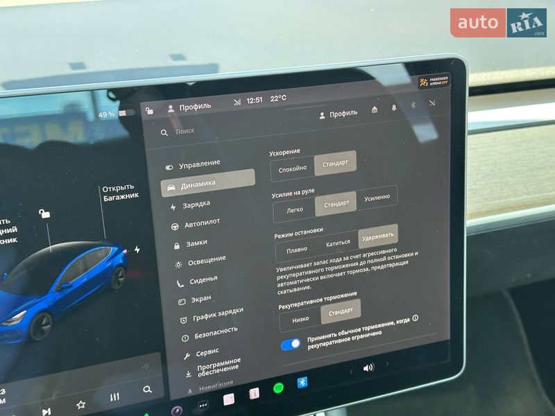 Седан Tesla Model 3 2019 в Одессе