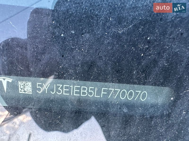 Седан Tesla Model 3 2020 в Луцьку фото 3 Седан Tesla Model 3 2020 в Луцьку