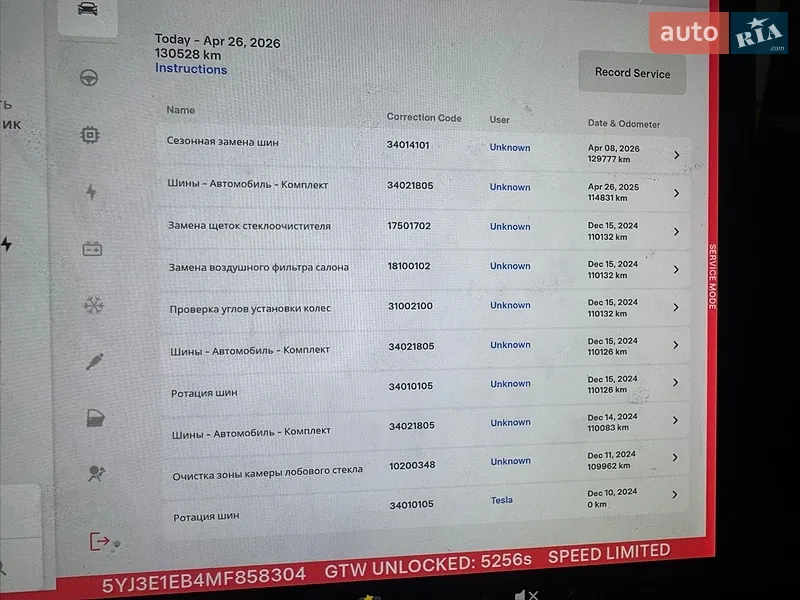 Седан Tesla Model 3 2020 в Одессе документ