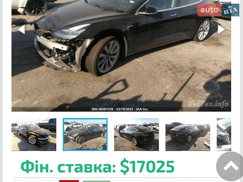 Седан Tesla Model 3 2019 в Киеве