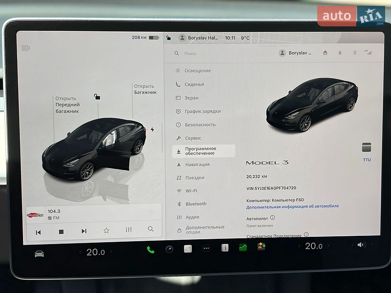 Седан Tesla Model 3 2023 в Одесі