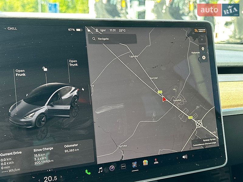 Седан Tesla Model 3 2022 в Львові