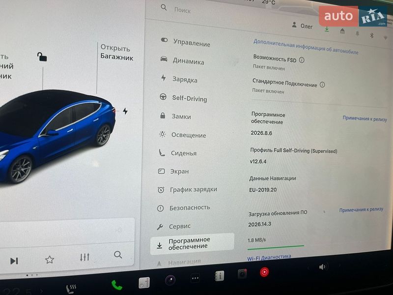 Седан Tesla Model 3 2019 в Черкассах