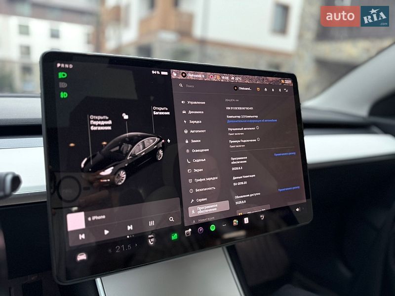 Седан Tesla Model 3 2019 в Киеве