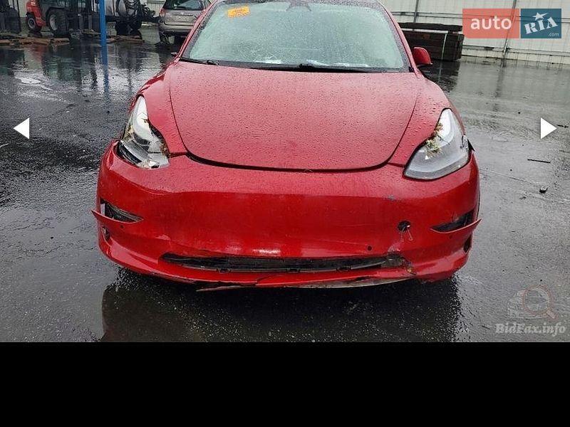 2021 Tesla Model 3, VIN 5YJ3E1EB1NF135544:plate — фото 1 (autoria)