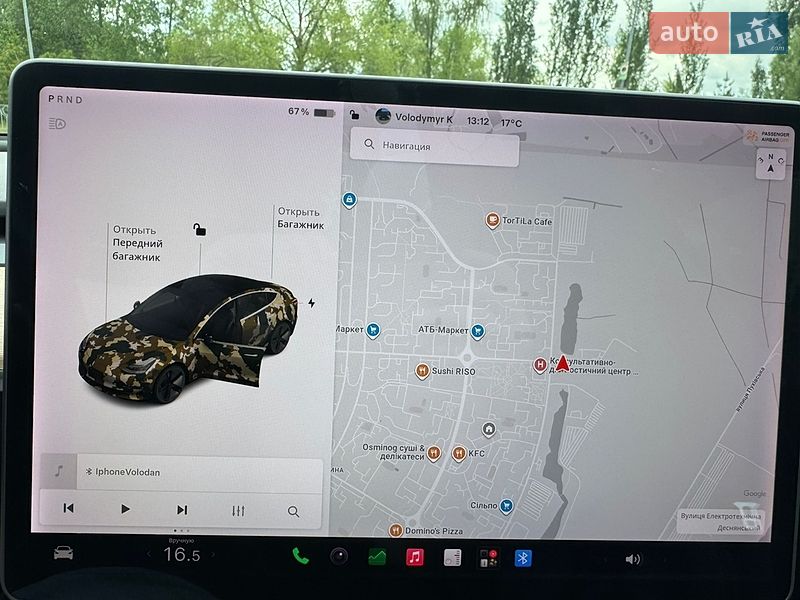 Седан Tesla Model 3 2019 в Києві