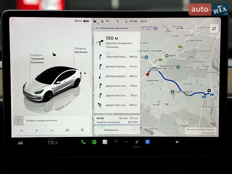 Седан Tesla Model 3 2022 в Києві