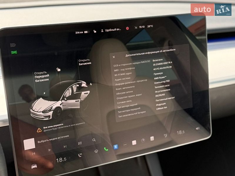 Седан Tesla Model 3 2022 в Луцьку фото 20 Седан Tesla Model 3 2022 в Луцьку