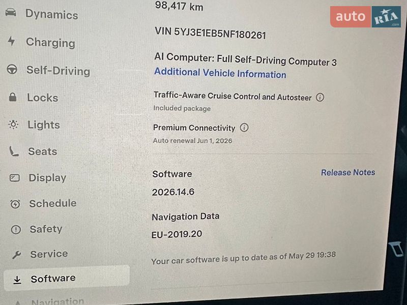Седан Tesla Model 3 2022 в Тернополе
