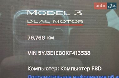 Седан Tesla Model 3 2019 в Черновцах
